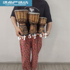 MOSEN Yunnan travel photography 4-inch 5-inch 6-inch standard 8-inch snare drum ethnic style shooting props African drum percussion instrument tambourine 4-inch new gray elephant
