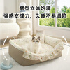 Jin Riman Princess Sofa Cat Dog House Pet Sleeping Warm Mattress All-in-One for Play and Sleep Removable and Washable Cute Princess Bed Dog House 52*37cm