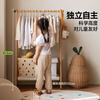 Genji Muyu children's furniture children's coat rack and coat rack bedroom floor-standing storage rack simple youth clothes rack bedside coat rack 0.77m