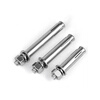 Thousand-speed wheel national standard 304 stainless steel expansion screw bolt lengthened expansion tube M6*80 (10 pieces) 304