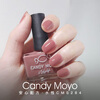 CandyMoyo healthy 0-toxic water-based nail polish, long-lasting whitening, non-tearable, light smoke powder New Year gift