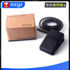 TFS-201 foot switch foot type FS-01 spot welding machine punch controller LT4 foot switch 220 TFS-1 iron shell with wire 2 meters 2 core wire normally open
