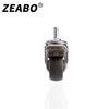 Zuobo caster 1.5 inch screw wheel screw M8*15 brake wheel with brake universal wheel 4 pieces