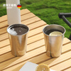 IMOGY pure titanium insulated cup for men and women high-end holiday gift home portable tea cup high-value beer coffee cup
