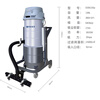 Dingjie Shengshi commercial industrial vacuum cleaner factory workshop high-power dust collector coal ash dust bucket large-capacity mobile vacuum cleaner DJ36100 DJ36100P (with floor scraper)