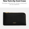 COACH Women's Wallet Multi-card Slot Zipper Sandwich Business Simple Commuting Leather Wallet Gift for Girlfriend Black ONE SIZE