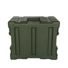 Rotational molding box emergency supply box outdoor waterproof airdrop box transport box equipment box storage box tool box green (600*500*400) MM
