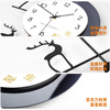 Jiujiuda living room wall clock light luxury high-end atmosphere 2025 high-end wall watch modern simple personality creative clock wall hanging