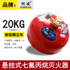 Zhe'an heptafluoropropane portable 4kg fire extinguisher gas fire extinguishing 1234568kg Zhe'an Group fire extinguishing device hanging 20kg heptafluoropropane