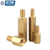 GUWANJI single-pass hexagonal fixed column hexagonal copper column chassis screw single-pass nut column motherboard support column M4x25+6 20 pcs/pack
