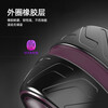 Duweike abdominal wheel abdominal muscle training men's and women's abdominal crunch fitness equipment home non-rebound sports headband with kneeling pad black and yellow giant wheel self-rebound black purple + thickened kneeling pad