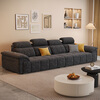 Jane Xin Chenille sofa living room 2025 new small apartment removable and washable pillow adjustable fabric sofa 868B