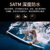 Lenovo smart ring, multi-functional sports monitoring, sleep tracking, heart rate and blood oxygen intelligent detection, 5ATM sports waterproof, swimming and diving, wearable remote control, photo taking, long battery life, black size 10
