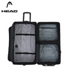 HEAD suitcase, ski gear, snowshoe storage box with wheels, large capacity, water-repellent, wear-resistant, single and double board ski bag 150L