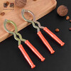 Panyi Shell Opener C1vaq001-Walnut Clamp Household Stainless Steel Multi-Function Walnut Tool Nut Clamp Red Handle Model 1 Default