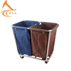 Duoyouyu rectangular linen cart, 4 tubes disassembled and assembled in categories