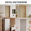 Quanyou Whole House Customized Bedroom Doors Wooden Doors Kitchen Doors Home Interior Doors Moisture-Proof, Insulation, Soundproofing, Paint-Free Simple Doors 999/昘 (Contact customer service for specific plans)