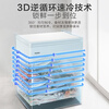 Haier produces single-temperature freezer, household first-class energy-efficiency horizontal refrigerator-freezer, small mini refrigerator, 201 liters, new product丨-30 deep-freezing丨PCM steel liner丨reducing frost by 80%