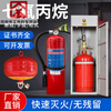 Heptafluoropropane fire extinguisher portable 2/3/4KG automatic 8kg cabinet hanging 6kg20KG trolley type fire extinguisher 180L cabinet type heptafluoropropane fire extinguishing device