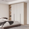 Mengtian Woodwork Whole House Customized Wardrobe Cloakroom Wardrobe Home Bedroom Door High-end Water Paint Package 39800