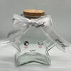 Star note bottle wishing bottle transparent glass jar special five-pointed star bottle 800 ml can hold 520 stars empty bottle + cork