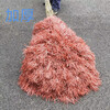 Bun Peng broom for sanitation, outdoor dust sweeping, extended length and width, courtyard cleaning, plastic wire, thickened broom, iron handle, plastic head, 10 brooms