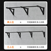 Wall horizontal bar pull-up device wall punching household indoor and outdoor fixed single pole double-arm fitness equipment 1.2 meter long fixed single pole set