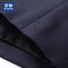 ROMON Light Luxury Wool Mulberry Silk Executive Jacket Men's Autumn and Winter Wool Coat Young and Middle-aged Casual Jacket Men's Navy L