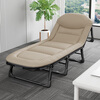 JEEP folding bed recliner nap bed office single mattress integrated nap camp bed companion bed breathable cotton khaki