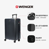 Weige suitcase 20-inch trolley case boarding case universal wheel business suitcase high-end gray