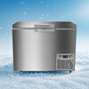HAOYOM ultra-low temperature freezer - 60 degrees quick-frozen deep-freezing seafood freezer stainless steel commercial large-capacity salmon and tuna freezer refrigerator for fishing boats - 65 degrees below zero 318 liters full copper tube -25 ~-65 adjustable