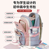 Pull-back schoolbag for girls, cute and good-looking, for fourth to sixth grade primary school students, lightweight backpack for junior and senior high school students.
