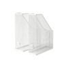 IKEA (IKEA) DRONJONS TJENA desk storage box desk storage student dormitory white file box 2 pieces