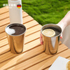 IMOGY pure titanium insulated cup for men and women high-end holiday gift home portable tea cup high-value beer coffee cup