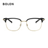 BOLON Tyrannosaurus glasses classic best-seller myopia glasses frame light business eyebrow frame optical glasses men and women BJ6105 classic style/14.2g BJ6105B12 single frame