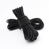 Strap elastic rope wholesale high elastic round elastic rope black thin round elastic rope rubber band lounge chair rope black diameter 3.5 mm (50 meters)