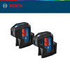 Bosch (BOSCH) laser horizontal dotting instrument three-point five-point vertical horizontal infrared green light dotting instrument GPL3G5G Green Rubik's Cube GPL5G