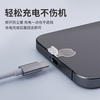 Anti-lost mobile phone charging port dustproof plug Type-c silicone plug suitable for Apple 15/16/Huawei/Xiaomi/OPPO/Honor/VIVO Android mobile phone waterproof and dustproof sticker black 2 pieces