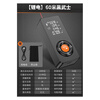 GERTHRON German laser range finder high-precision handheld infrared measuring ruler distance measuring instrument measuring room artifact electronic ruler lithium battery 60 meters Black Warrior