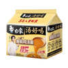 Baixiang delicious mushroom chicken noodle soup five packs 545g (109g*5 bags)