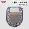 Meika top fully enclosed cat litter box large anti-splash and anti-odor cat toilet cat litter box cat supplies silver gray