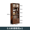 Jiayi solid wood bookshelf storage rack floor-to-ceiling one wall bedroom bookcase living room storage rack simple shelf