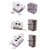 Chint Waterproof Button Box NPH1-10 NPH1-20 NPH1-30 One-digit, two-digit, three-digit button box 22mm NPH1-30 (3 digits)