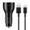 Huawei original car charger 88W super fast charging Mate60 50Pro Pura70 80Pro nova car charger 88W car charger with Type-c cable