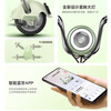 AIMA electric car Xiaojindou 48V21A graphene new national standard electric bicycle adult small student transportation new battery car Xiaojindou new tea white 48V21AH graphene 48V battery