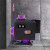 Huaiman level indoor and outdoor strong light purple light 12-line thin line ultra-bright high-precision wall-mounted and floor-mounted laser instrument German imported purple light 12 lines + 60 cm card beam frame