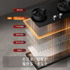 FOTILE gas stove double stove household desktop embedded dual-purpose stove first-class energy efficiency full air intake high-power natural gas liquefied gas stove flameout protection six layers of explosion-proof TX22 5.2KW high flame stove / burner head detachable