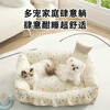 Jin Riman Princess Sofa Cat Dog House Pet Sleeping Warm Mattress All-in-One for Play and Sleep Removable and Washable Cute Princess Bed Dog House 52*37cm