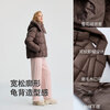 Bingjie BINJORA Short Removable Hood Down Jacket Women's 95 White Duck Down Puff Down Jacket Puff is the first choice recommendation