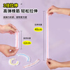 You'ao fresh-keeping cover disposable plastic wrap cover food-grade kitchen fresh-keeping bag elastic mouth refrigerator vegetable cover 220 colorful ribs